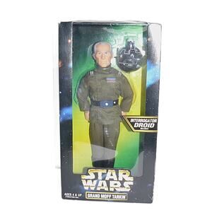 Star Wars Collection Grand Moff Tarkin 13" Figure W/ Interrogator Droid Vtg NWOT